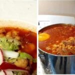 Pozole di maiale rosso