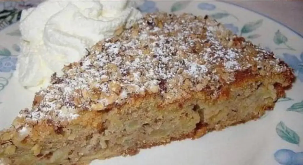 TORTA DI MELE CANNELLA E NOCI