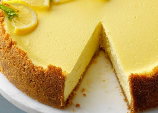 Torta cremosa al limone da sogno