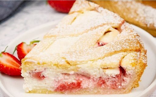 Crostata alle fragole: cremosa e super deliziosa!