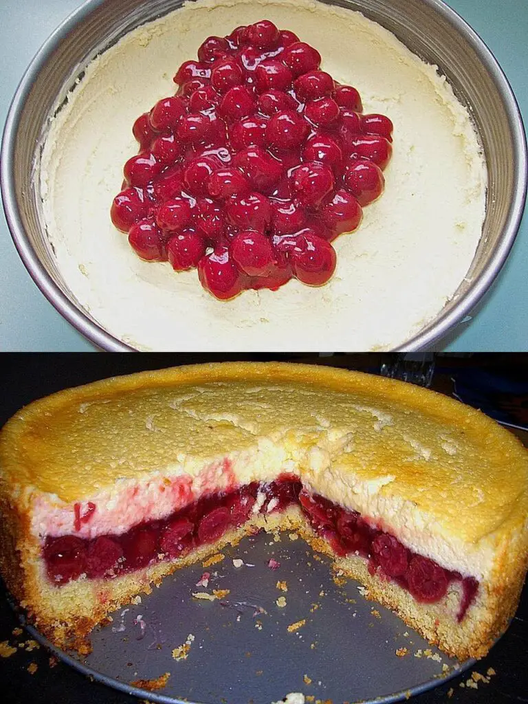 La torta di ciliegie della nonna pronta per il forno in 5 minuti! 