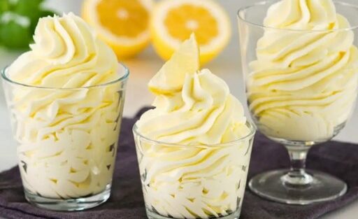 Dessert cremoso al limone in 5 minuti! Niente uova!