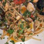 Spaghetto con cozze e vongole