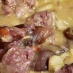 Zuppa di fagioli bianchi e prosciutto Crockpot