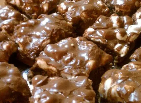 Brownies con torta al fango del Mississippi