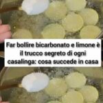 Far bollire bicarbonato e limone è il trucco segreto di ogni casalinga: cosa succede in casa