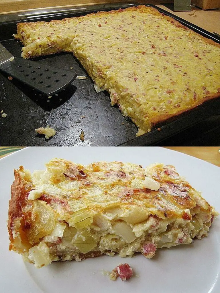 La torta di cipolle più buona del mondo