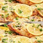 Pollo cremoso al limone: bastano meno di 30 minuti e una sola padella!