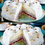 Torta di palle di neve di Natale