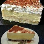 Torta alla crema di vaniglia senza cotturaIngredienti