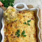 Merluzzo gratinato con patate dolci