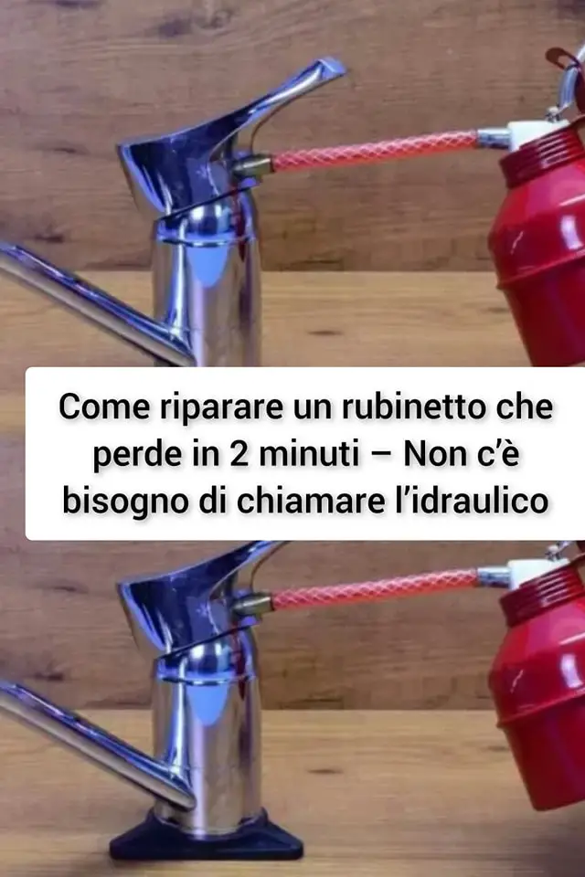 Come riparare un rubinetto che perde in 2 minuti – Non c’è bisogno di chiamare l’idraulico