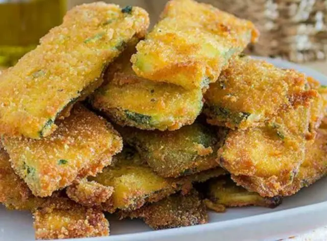 Zucchine impanate fritte