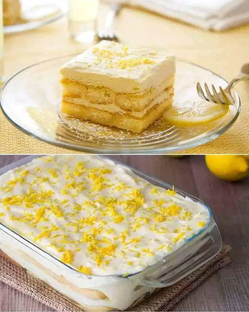 Tiramisù al limone irresistibile e facile da fare