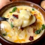 Zuppa di patate deliziosa come quella della nonna