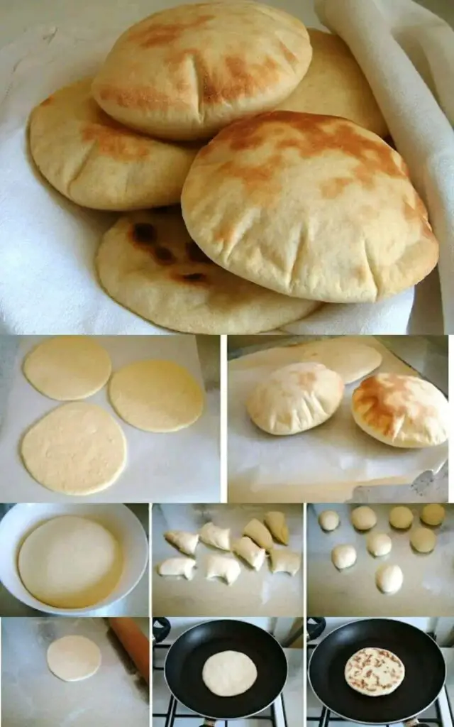 Pane Pita libanese saltato in padella