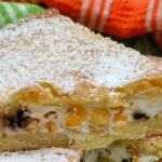 Crostata di ricotta arancia e cioccolato