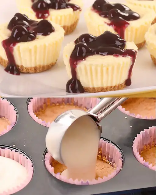 Mini cheesecake alla fragola: un delizioso dessert in formato boccone