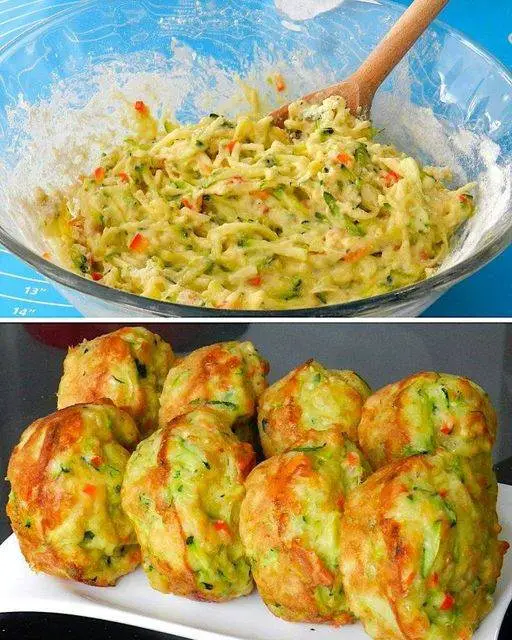 Muffin salato alle zucchine: umido e molto gustoso