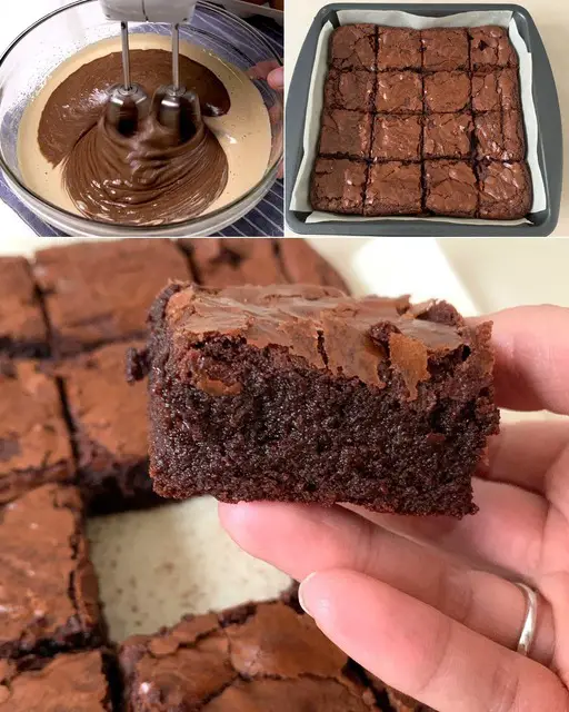 Fudge Brownies: la ricetta facile passo dopo passo