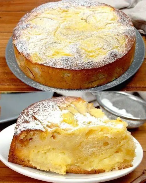 Torta di mele alla crema: come fare una torta umida in pochissimo tempo!