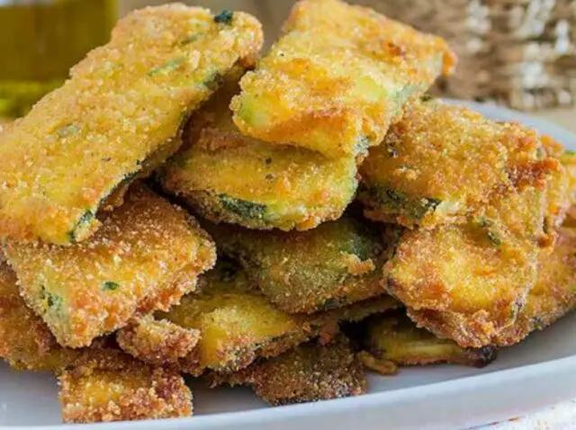 Zucchine impanate fritte