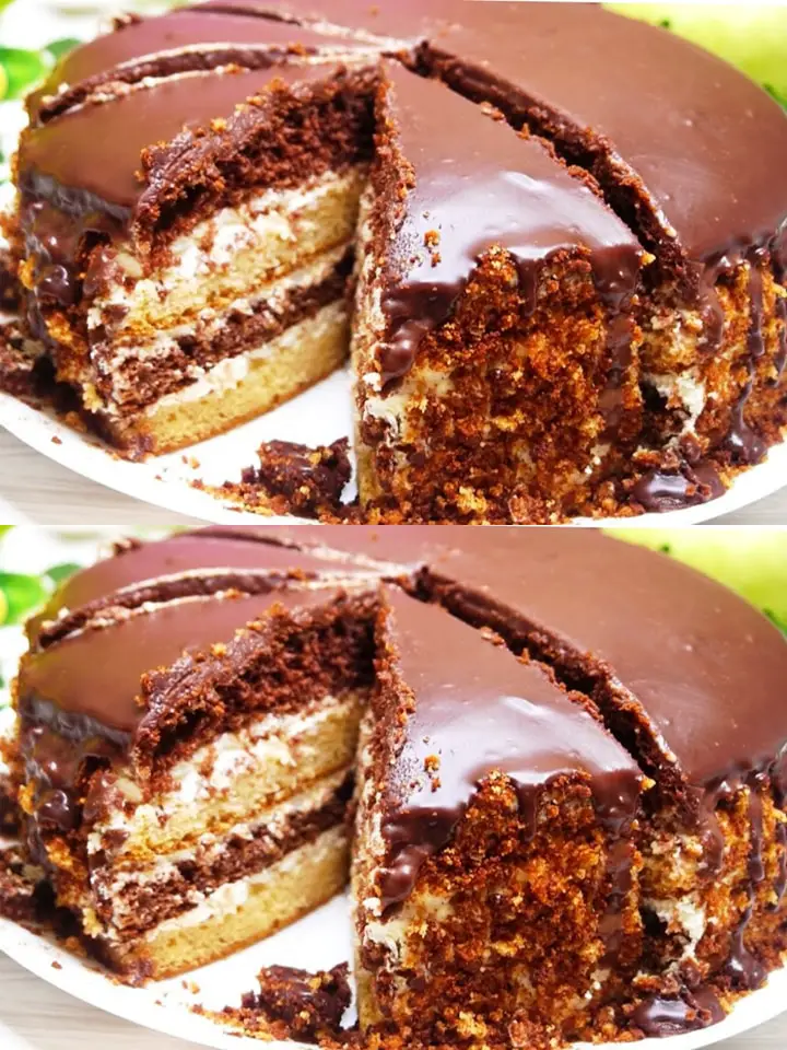 Torta al cioccolato e noci, facile e veloce da preparare