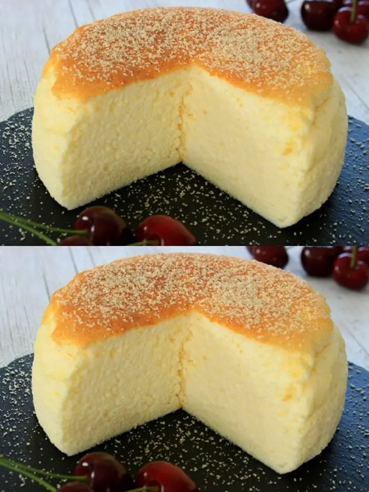 “Cheesecake allo zucchero filato con soli 3 ingredienti