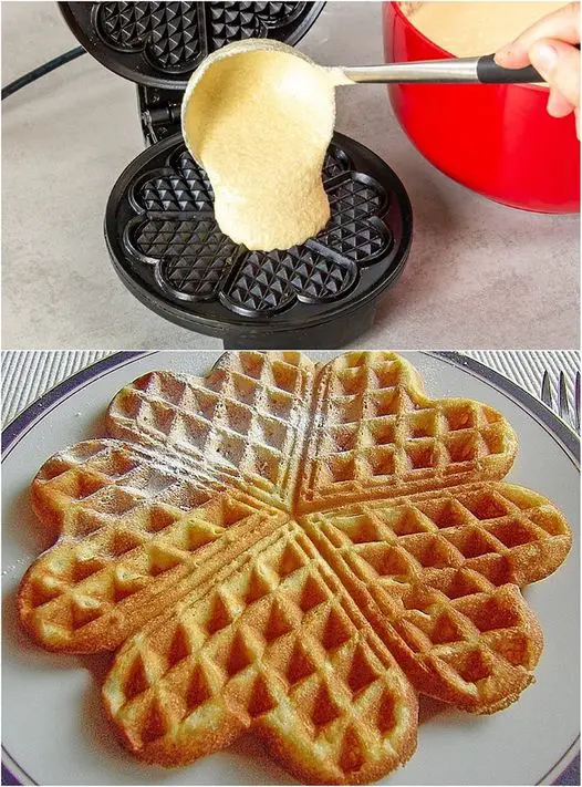 Pastella per waffle: gli ingredienti per circa 8 waffle: