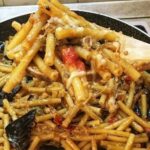 Pasta melanzane e provola 