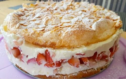 Ricetta Crostata Con Mousse Di Fragole