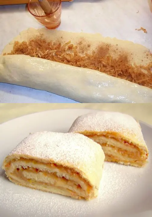 Assicuratevi di cuocerlo di nuovo, vi piacerà lo strudel di mele della nonna.