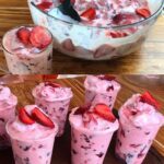 Dessert alle fragole con yogurt