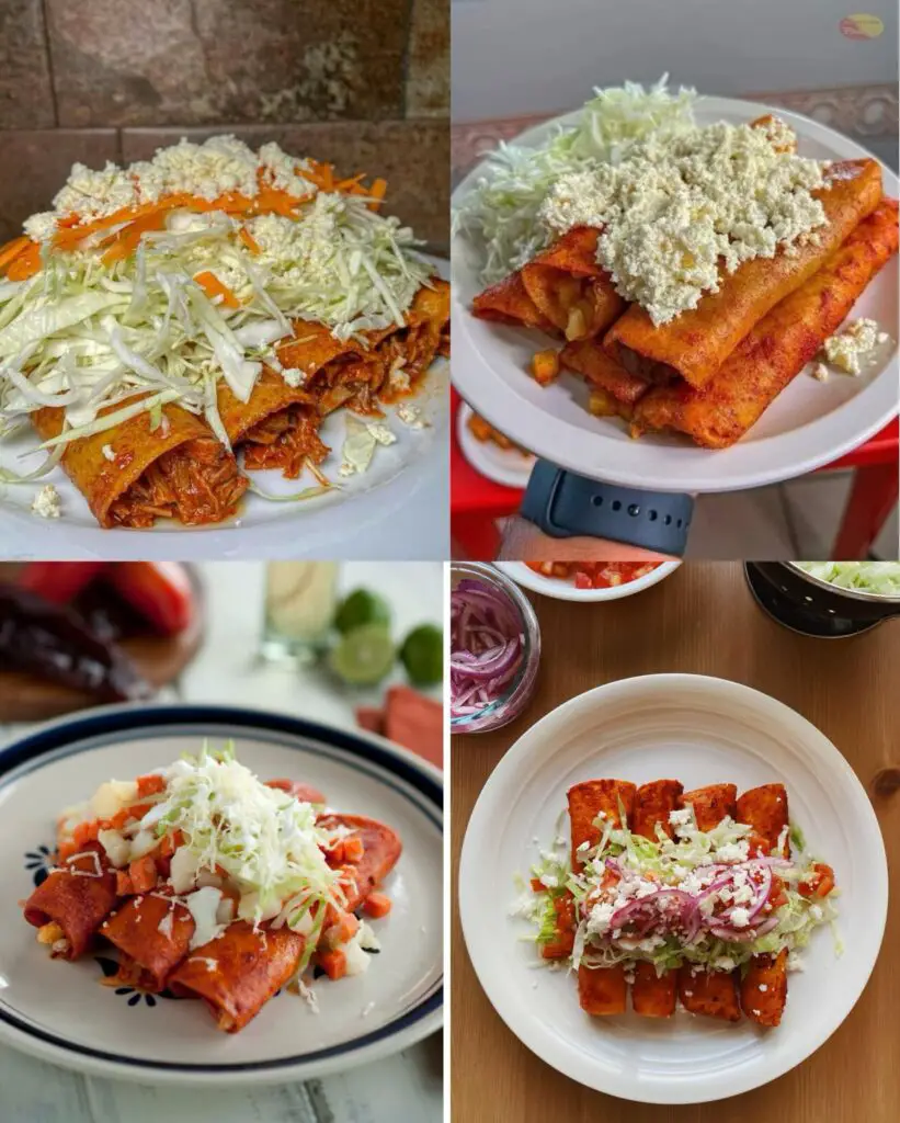 RICETTA DELLE ENCHILADAS ROSSE