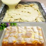 Fantastica torta di mele con budino alla vaniglia che fa impazzire il mondo intero