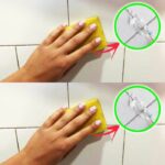 Sbiancare istantaneamente le fughe delle piastrelle del bagno: un trucco semplicissimo!