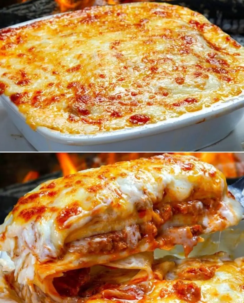 RICETTA LASAGNE CARNE E FORMAGGIO