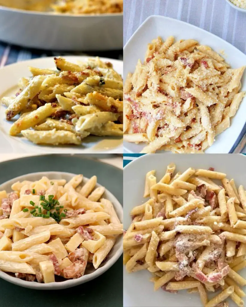 MACCHERONI ALLA CARBONARA.