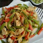 RICETTA FAJITAS DI POLLO