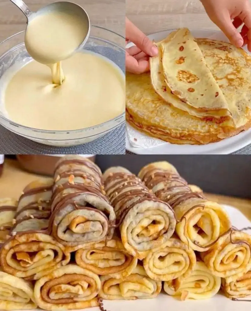 Rotoli di pancake