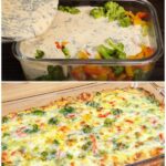 Broccoli cheese casserole 100x meglio della carne soo delicious!