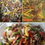 RICETTA FAJITAS DI MANZO CON VERDURE