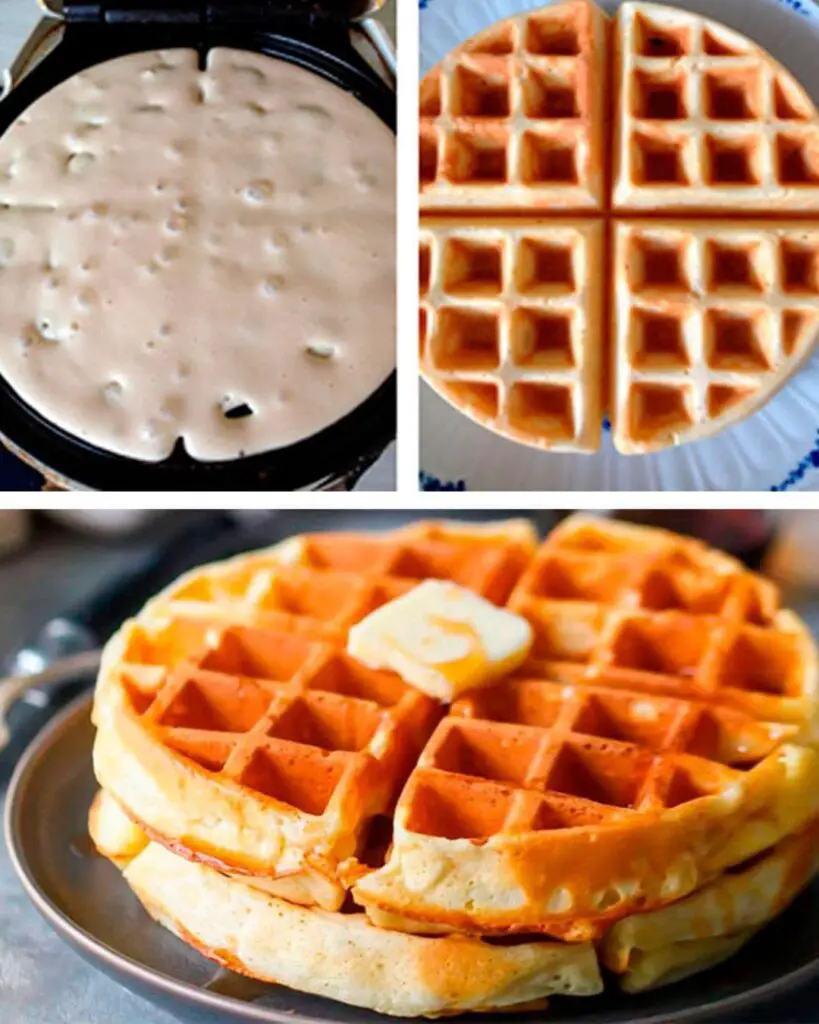 RICETTA WAFFLE FATTI IN CASA