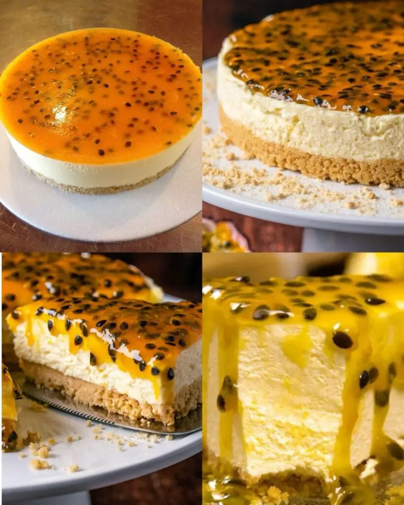 CHEESECAKE AL FRUTTO DELLA PASSIONE