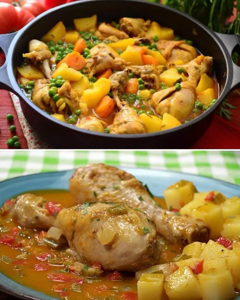 STUFATO DI POLLO CON PATATE