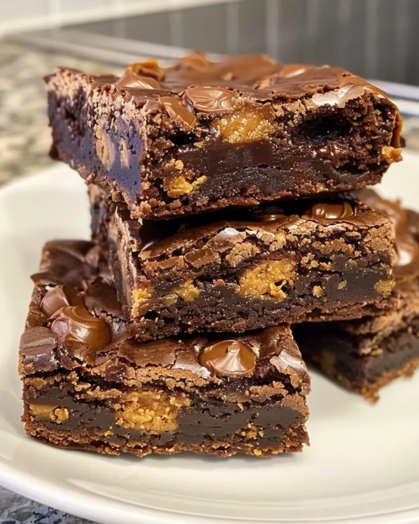 Brownies al burro di arachidi 🥜🍫