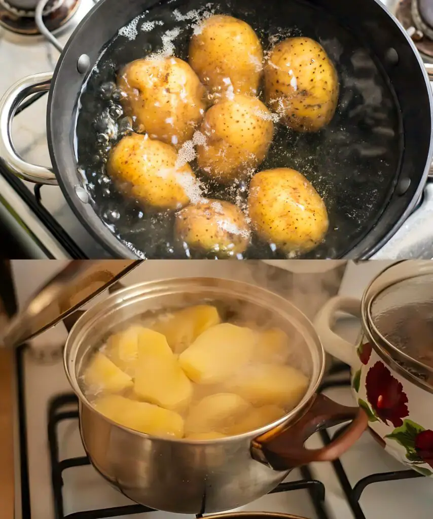 NON BUTTATE MAI L’ACQUA DI COTTURA DELLE PATATE: È PREZIOSA!