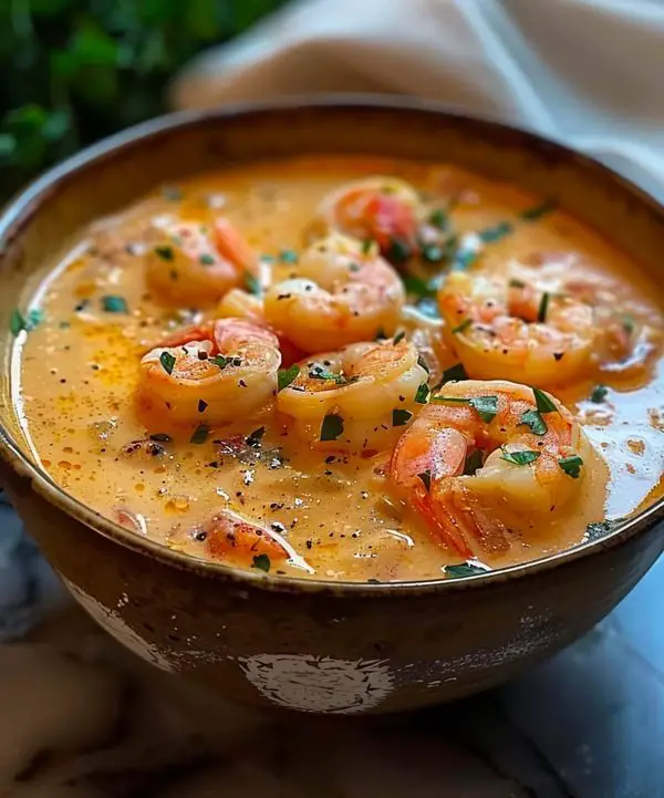 Bisque di frutti di mare con granchio, gamberetti e aragosta