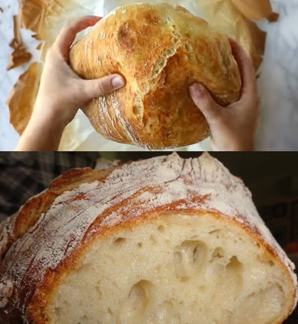 Ricetta del pane casalingo della nonna di 100 anni fa, migliore di qualsiasi pane comprato in negozio