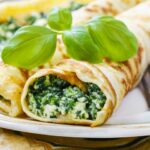 🥚🌿 Rotolo di frittata a basso contenuto di carboidrati con spinaci e ricotta 🧀🍳